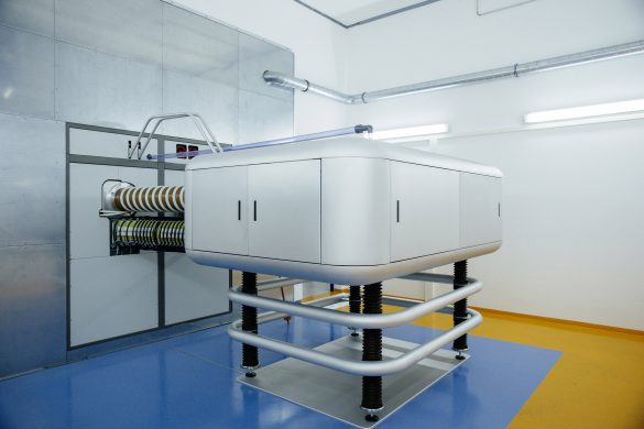 the Ion Beam Center's 500 kV ion implanter at the HZDR, Germany © HZDR/Oliver Killig