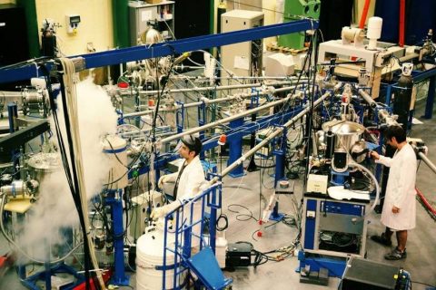 CNA 3 MV Tandem accelerator and some of the beamlines associated © CNA