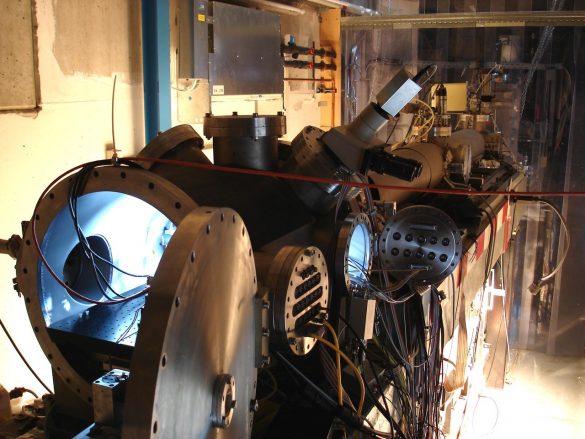 X0-Heavy Ion Microprobe. Photo: K.-O. Voss, GSI Helmholtzzentrum für Schwerionenforschung