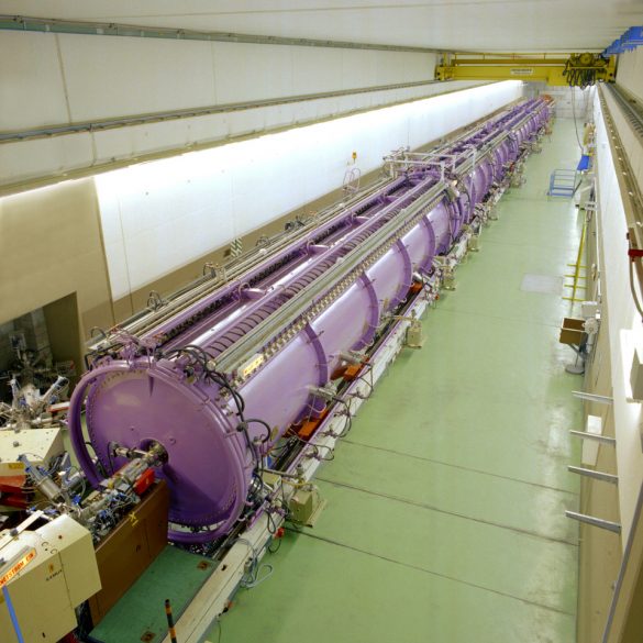 UNILAC Accelerator. Foto: A. Zschau, GSI Helmholtzzentrum für Schwerionenforschung