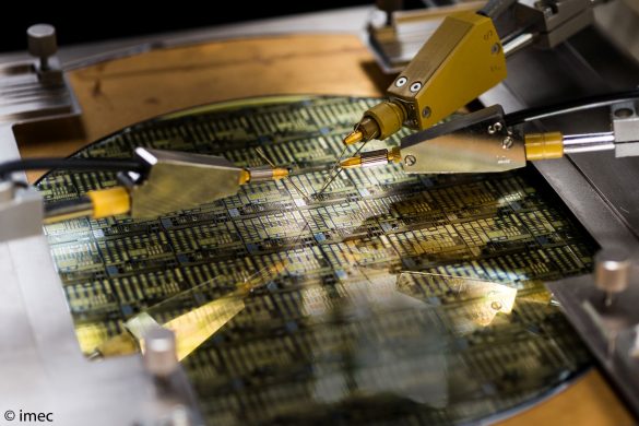 New processes and devices are investigated for their electrical merits and performances, robustness and thermal stability already at wafer level © imec