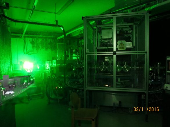 VERA's ILIAMS (Ion-Laser Interaction Mass Spectrometry) beamline © University of Vienna