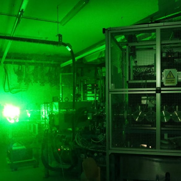 VERA's ILIAMS (Ion-Laser Interaction Mass Spectrometry) beamline © University of Vienna